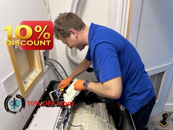 Washer Finishes the Cycle But Leaves Water in the Drum? Here’s What I’d Check First on a GE — Daly City 94014