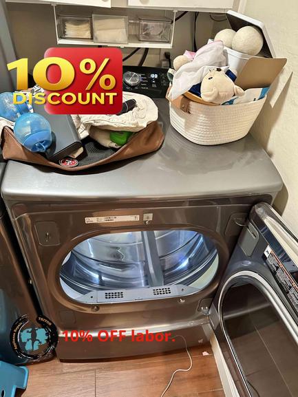 LG Dryer Running More Than One Cycle but Clothes Stay Damp Near the Door? Here’s What I’d Check — Daly City 94015